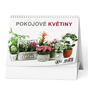Desk Calendar 2025 House flowers