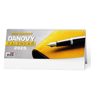 Desk Calendar 2025 Note tax Calendar