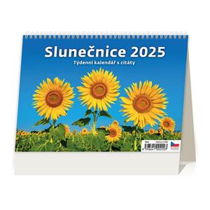 Desk Calendar 2025 - Sunflower