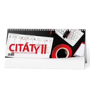 Desk Calendar 2025 Work Calendar QUOTES II