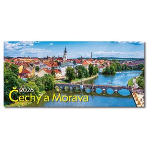Desk calendar 2026 - Bohemia and Moravia