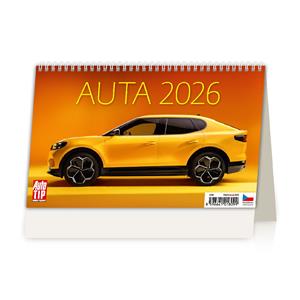 Desk calendar 2026 - Cars