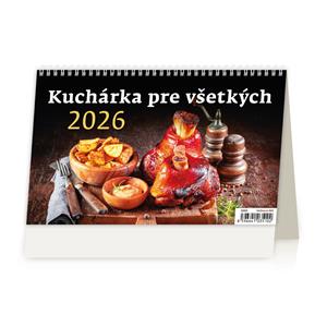 Desk Calendar 2026 - Cookbook for everobody