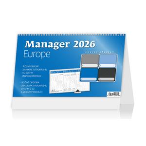 Desk calendar 2026 - Manager Europe