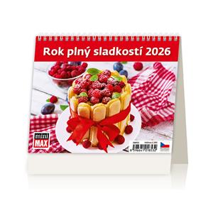 Desk calendar 2026 - MiniMax A year full of sweets