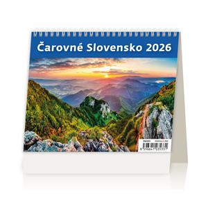 Desk Calendar 2026 MiniMax - Magical Slovakia