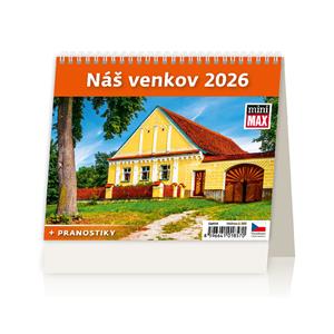 Desk calendar 2026 - MiniMax Our countryside