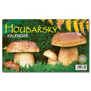 Desk calendar 2026 - Mushroom