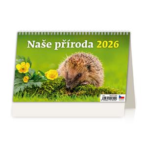 Desk calendar 2026 - Our nature