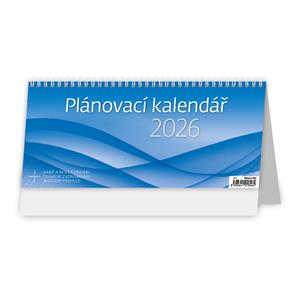 Desk calendar 2026 - Planning calendar BLUE