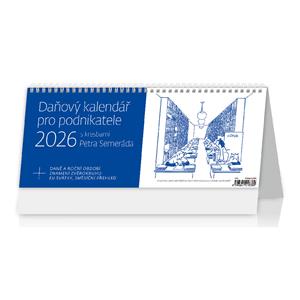 Desk calendar 2026 - Tax calendar for entrepreneurs