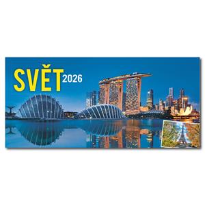 Desk calendar 2026 - World - 14 days