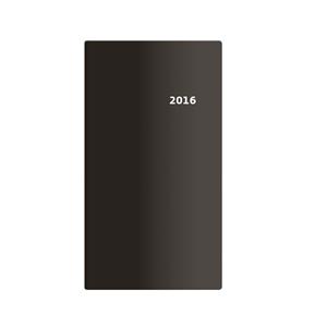 Diary 2016 pocket - Torino fortnightly - black