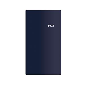Diary 2016 pocket - Torino fortnightly - blue