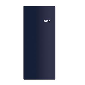 Diary 2016 pocket - Torino monthly - blue