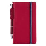 Diary AMOS weekly pocket 2024 Slovak - red/blue rubber band
