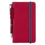 Diary AMOS weekly pocket 2024 Slovak - red/blue rubber band