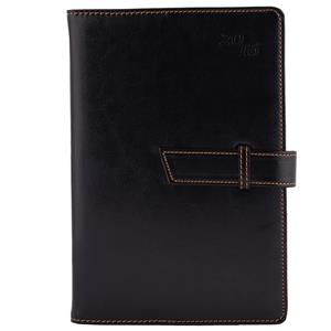 Diary BELT weekly A5 2016 Polish - black/brown