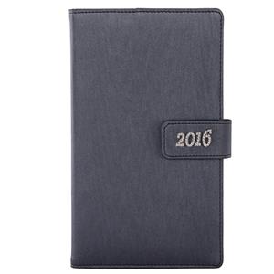 Diary Briliant weekly pocket 2016 Polish - black