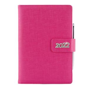 Diary BRILIANT weekly special A5 2022 - pink