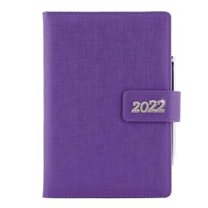 Diary BRILIANT weekly special A5 2022 - violet