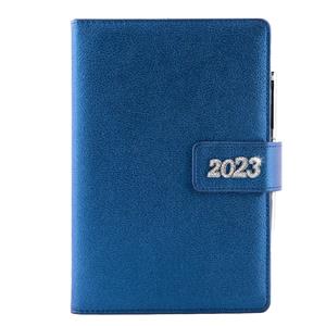 Diary BRILLIANT daily A5 2023 Czech - dark blue