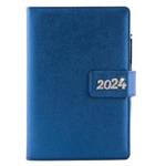 Diary BRILLIANT weekly A5 2024 Slovak - dark blue