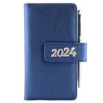 Diary BRILLIANT weekly pocket 2024 Slovak - dark blue