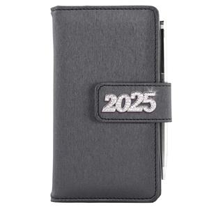 Diary BRILLIANT weekly pocket 2025 Slovak - black