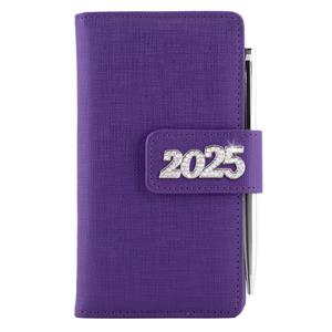 Diary BRILLIANT weekly pocket 2025 Slovak - violet
