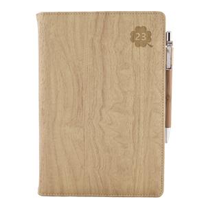 Diary CORA daily A5 2023 Polish - beige