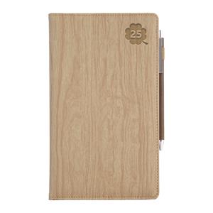 Diary CORA weekly pocket 2025 Slovak - beige