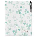 Diary DESIGN daily A4 2024 - Aquarelle