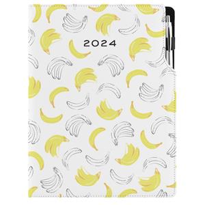 Diary DESIGN daily A4 2024 - Banana