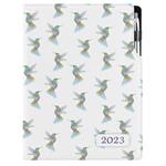 Diary DESIGN daily A4 2024 - Hummingbird