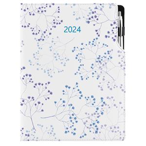 Diary DESIGN daily A4 2024 - Wildflowers