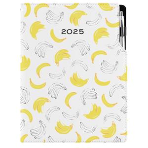 Diary DESIGN daily A4 2025 PL - Banana