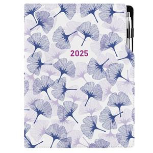 Diary DESIGN daily A4 2025 PL - Ginkgo