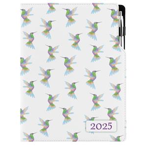 Diary DESIGN daily A4 2025 PL - Hummingbird