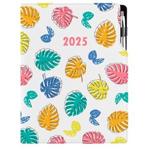 Diary DESIGN daily A4 2025 PL - Leaves