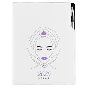 Diary DESIGN daily A4 2025 PL -Relax
