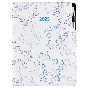 Diary DESIGN daily A4 2025 PL - Wildflowers
