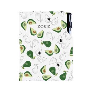 Diary DESIGN daily A5 2022 CZ - Avocado