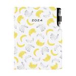 Diary DESIGN daily A5 2024 CZ - Banana