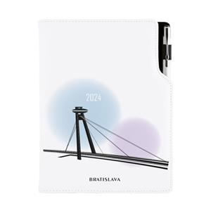 Diary DESIGN daily A5 2024 CZ - Bratislava