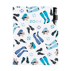 Diary DESIGN daily A5 2024 CZ - Football