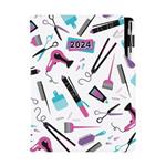 Diary DESIGN daily A5 2024 CZ - Hairdresser