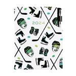 Diary DESIGN daily A5 2024 CZ - Hockey