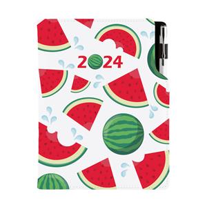 Diary DESIGN daily A5 2024 CZ - Melon