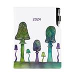 Diary DESIGN daily A5 2024 CZ - Mushrooms